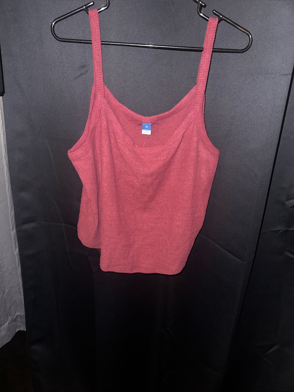 Old Navy Raspberry Knit Camisole Tank Top